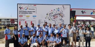 Skuad Federal Oil dukung langsung pembalap Gresini Racing di MotoGP Indonesia 2024