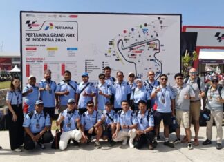 Skuad Federal Oil dukung langsung pembalap Gresini Racing di MotoGP Indonesia 2024