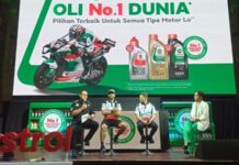 Johann Zarco saat hadir di acara Castrol Indonesia