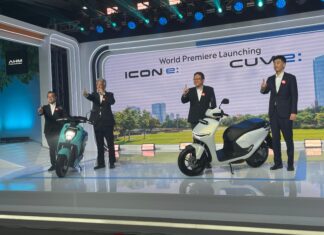 Motor listrik honda debut dunia