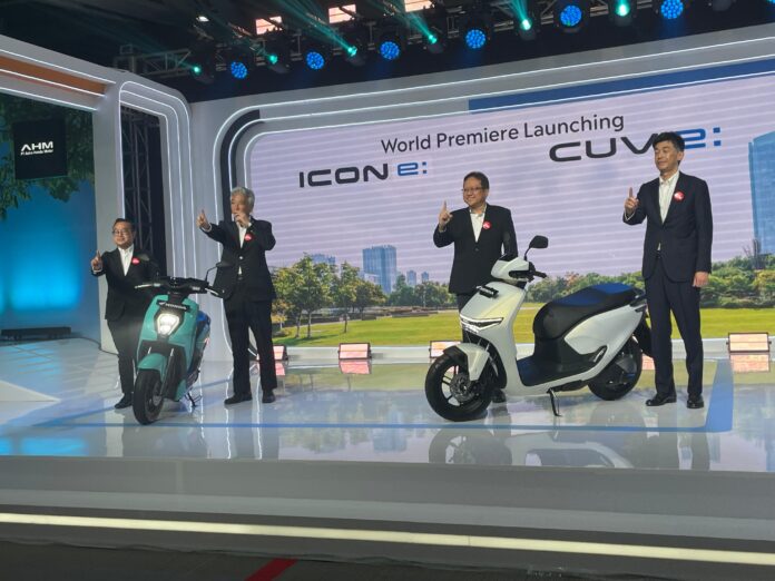 Motor listrik honda debut dunia