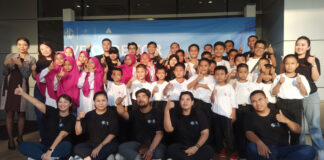 CSR MG Indonesia bersama Ascott Kuningan menggandeng Yayasan Yatim Piatu