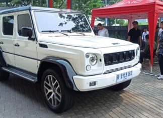 BAIC BJ80 SUV 4×4 dari Cina Mirip G-Class Resmi Diperkenalkan BAIC BJ80 resmi diperkenalkan di Indonesia