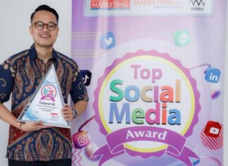 Brand Federal Oil Raih Top Social Media Award 2024 Brand Federal Oil raih Top Social Media Award 2024