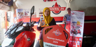 Beli Federal Oil, konsumen ini dapat motor gratis