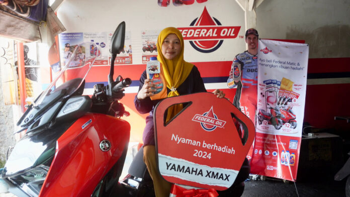 Beli Federal Oil, konsumen ini dapat motor gratis