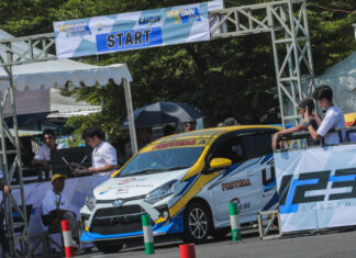 Kejurnas Slalom U23 2024 telah memasuki seri final di Karawaci, Tangerang