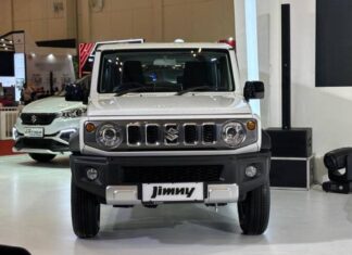 Jimny 5-door White Rhino Hadir dengan 5 Aksen Baru Suzuki Jimny 5-door White Rhino dalam balutan edisi khusus