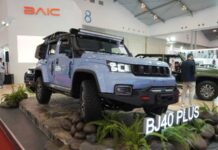 Mobil BAIC BJ40 Plus dan X55 II tebar pesona di GJAW 2024