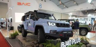 Mobil BAIC BJ40 Plus dan X55 II tebar pesona di GJAW 2024