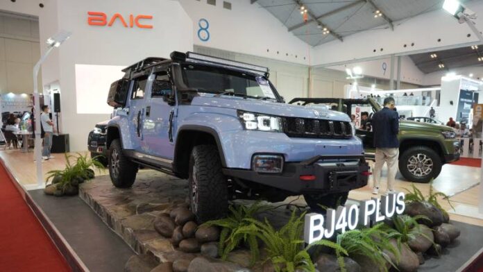 Mobil BAIC BJ40 Plus dan X55 II tebar pesona di GJAW 2024