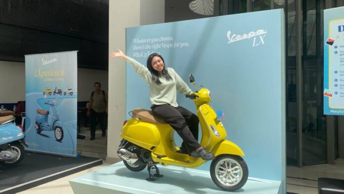 Vespa LX jadi ikon kreativitas Gen Z di Indonesia