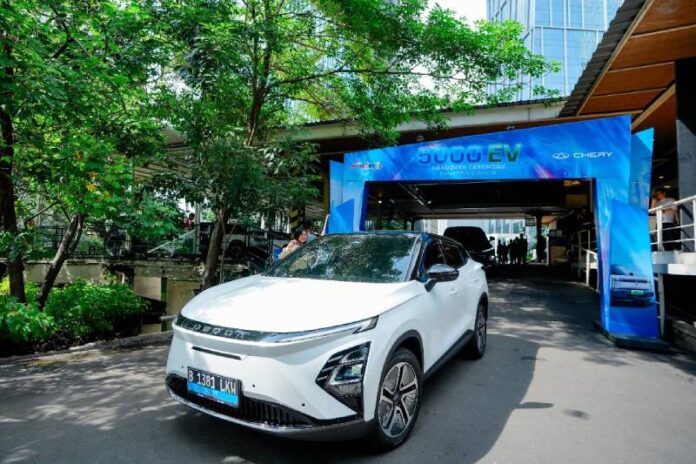 Penjualan mobil Chery mengalami peningkatan sepanjang 2024