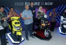 Showroom motor listrik United resmi beroperasi di Kebayoran, Jakarta Selatan