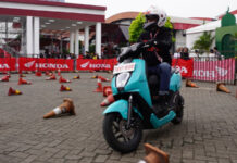 Test ride motor Honda tarik ratusan pengunjung IIMS 2025