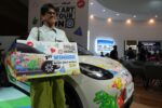 Mafazi Qisti Sitepu, pemenang utama yang berhasil mendapatkan 1 unit Wuling BinguoEV dari kompetisi Your Art Your Icon