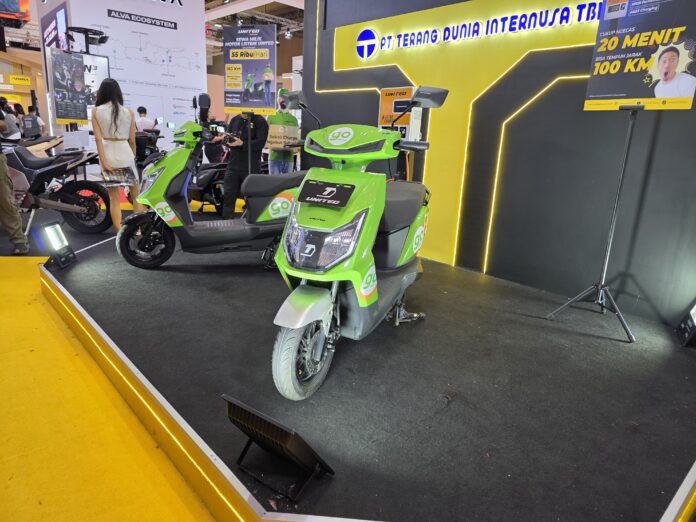 United e-motor mx1200 Li ojol delivery iims 2025