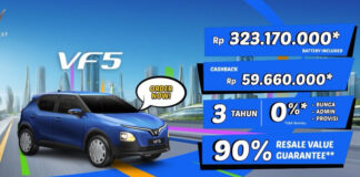 Pemilik mobil listrik VinFast dapat keuntungan ini