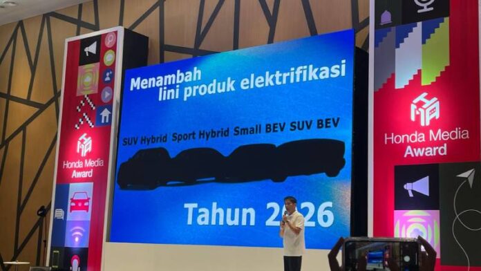 Mobil listrik Honda terbaru bakal mengaspal pada 2026