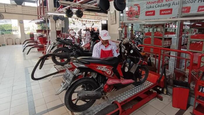 WMS hadirkan promo berkah mudik untuk perawatan sepedamotor Honda