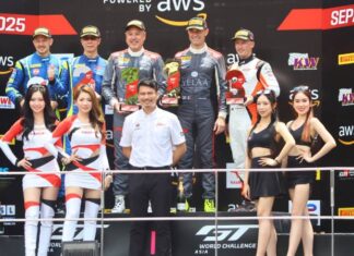 Setiawan Santoso Torehkan Prestasi Awal di GTWCA 2025 Podium Setiawan Santoso
