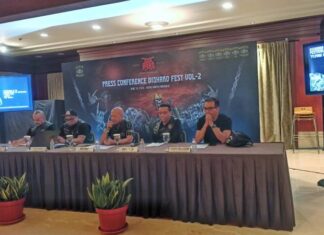 Konferensi pers D13HARD FESTIVAL 2025 presented Cosanostra MC Indonesia