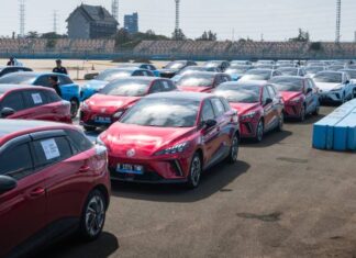 Komunitas Mobil Listrik MG Konvoi di Sirkuit Ancol, Ada Apa? Komunitas mobil listrik MG konvoi di Sirkuit Ancol, Jakarta Utara