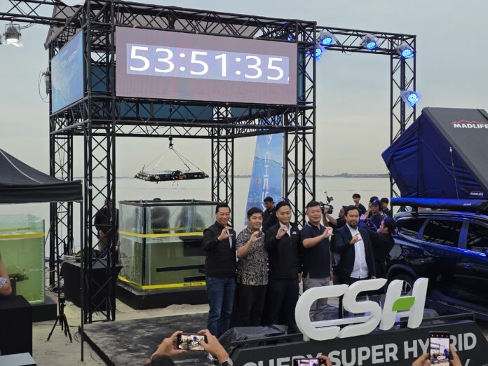 baterai chery tiggo 8 csh direndam air laut