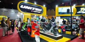Line up United E-Motor hadir di Jakarta Fair 2025