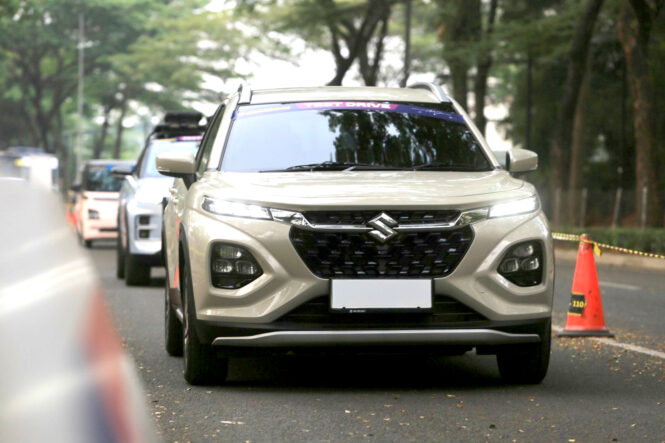 test drive suzuki fronx giias 2025