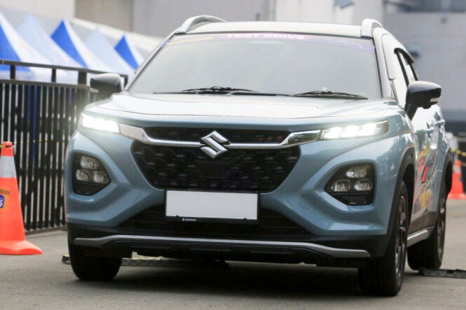test drive suzuki fronx giias 2025