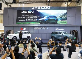 Mobil Listrik Jaecoo J5 Resmi Dibuka Pemesanannya, Harga Mulai Rp 350 Juta Jaecoo J5 gIIAS 2025