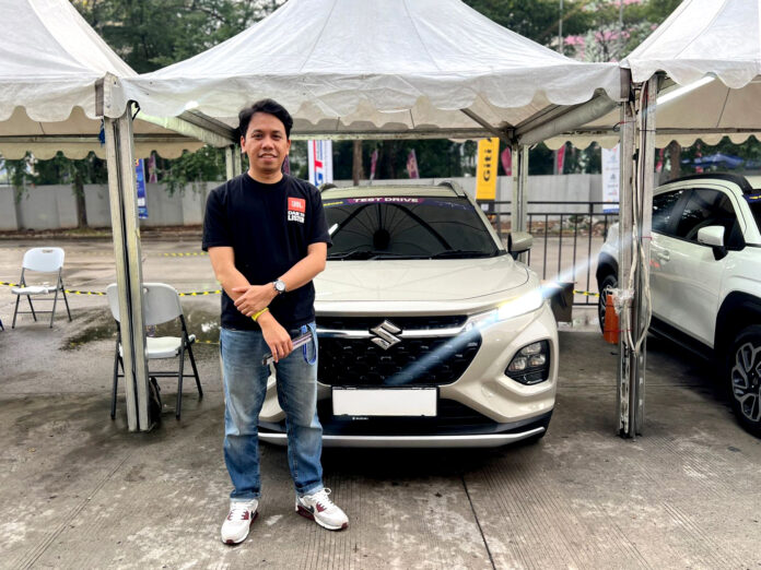 suzuki fronx primadona test drive giias 2025