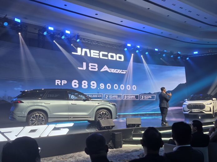 harga jaecoo j8