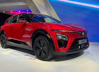 SUV Listrik VinFast VF7 Resmi Ramaikan GIIAS 2025, Promo Harga Spesial Vinfast VF7 GIIAS 2025