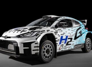 Toyota pamerkan GR Yaris Rally2 H2 di Reli Finlandia 2025