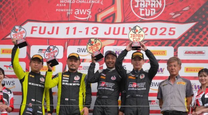 TGRI menang di GT4 Japan Cup Fuji 2025