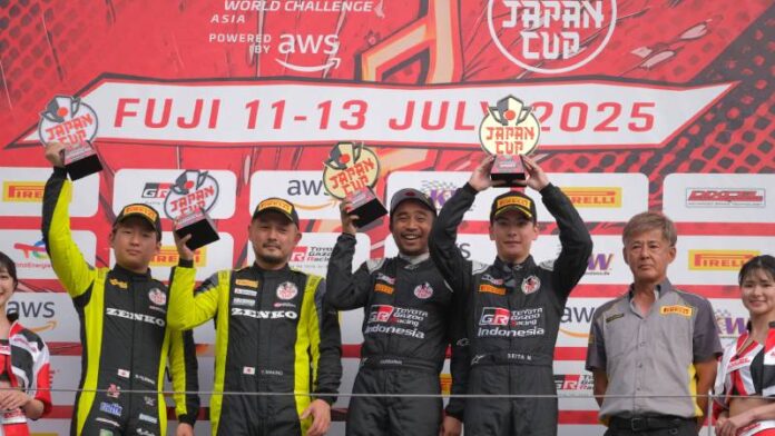 TGRI menang di GT4 Japan Cup Fuji 2025