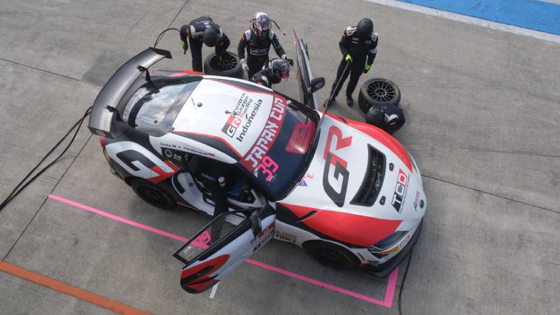 TGRI menang di GT4 Japan Cup Fuji 2025