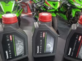 Pelumas Motul khusus motor Kawasaki