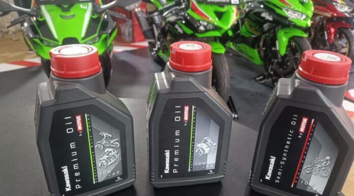 Pelumas Motul khusus motor Kawasaki
