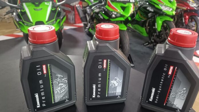 Pelumas Motul khusus motor Kawasaki