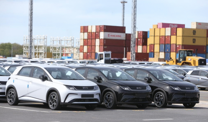 byd ekspor dolphin produksi thailand