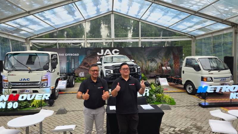 JAC Motors rilis tiga model kendaraan listrik untuk segmen komersial