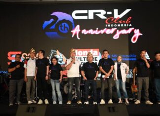 Komunitas Honda CR-V Rayakan Hari Jadi ke-20 Tahun Komunitas Honda CR-V rayakan hari jadi ke-20 di Bandar Lampung