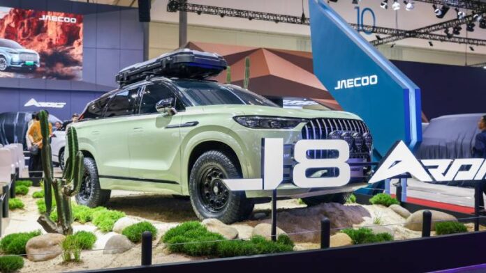 Modifikasi Jaecoo J8 AWD