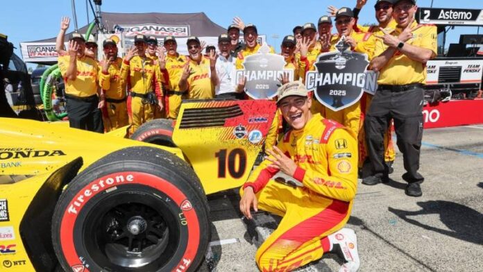 Pembalap IndyCar Honda raih gelar Juara Dunia 2025