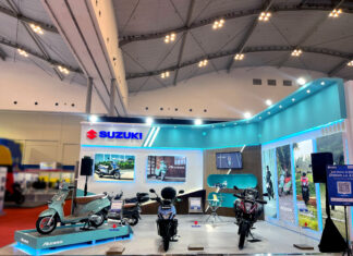 Deretan Motor Baru dan Promo Menarik di IMOS 2025 suzuki imos 2025
