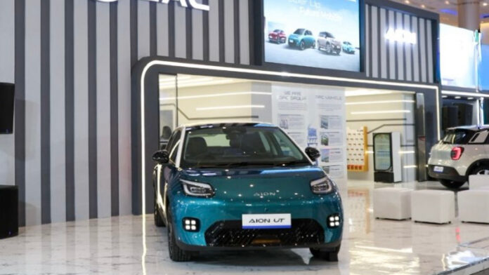 GAC Indonesia hadirkan Aion UT di GIIAS Surabaya 2025