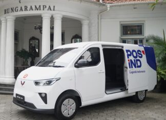25 Unit Wuling Mitra EV Jadi Armada Pos Indonesia wuling mitra ev pos indonesia